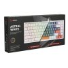 Savio Klawiatura magnetyczna ASTRAL White OUTEMU White jade RGB
